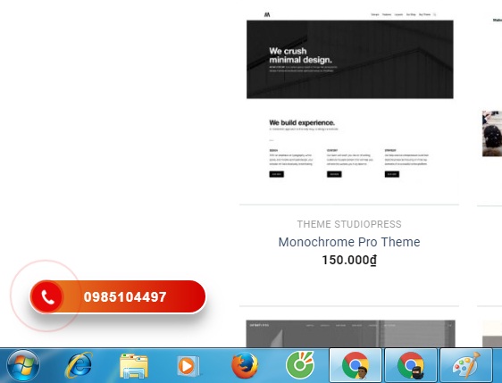 Tích hợp tính năng Hotline cho website WordPress